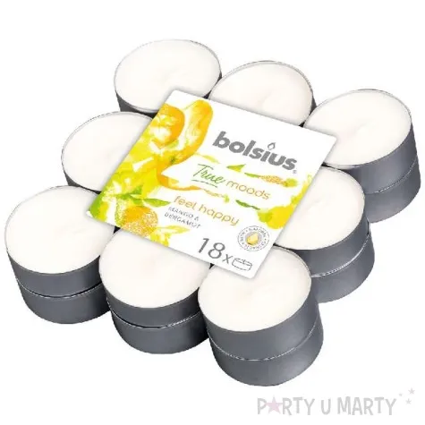 podgrzewacz zapachowy true moods mango i bergamotka bolsius 4h 18 szt