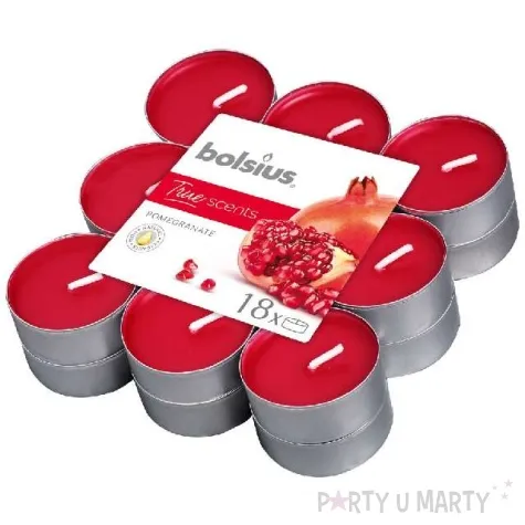 podgrzewacz zapachowy true scents granat bolsius 4h 18 szt