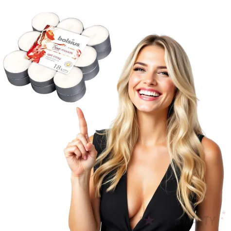 podgrzewacz zapachowy true scents jablko z cynamonem bolsius 4h 18 szt