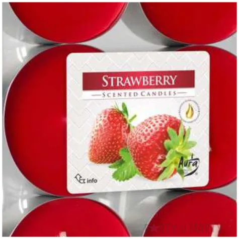 podgrzewacz zapachowy truskawka bispol 8h 6 szt