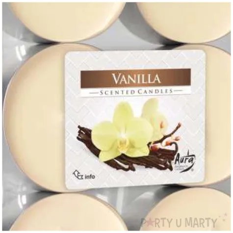 podgrzewacz zapachowy wanilia bispol 8h 6 szt