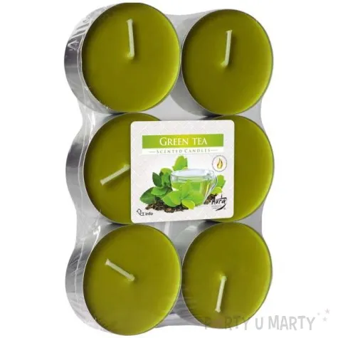 podgrzewacz zapachowy zielona herbata bispol 8h 6 szt