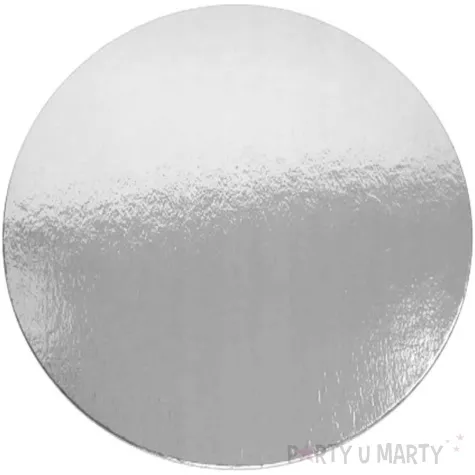 podklad pod tort premium srebrny toledo 26 cm