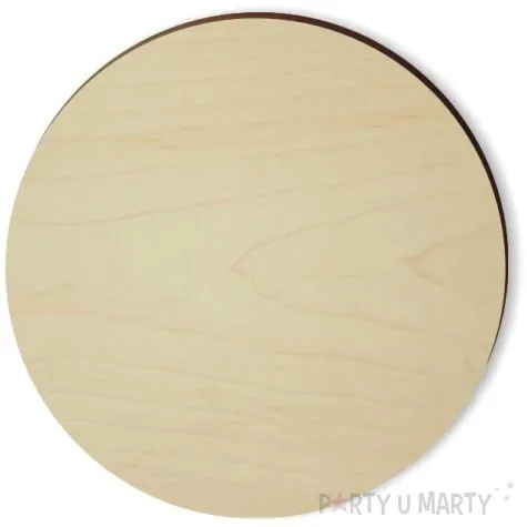 podkladka drewniana classic okragla 10 cm