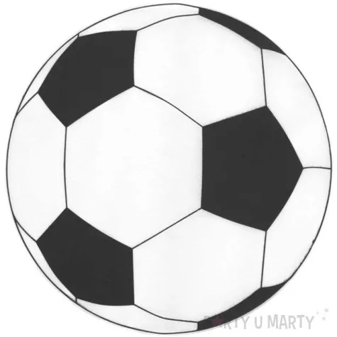 podkladka na stol pilka nozna santex 34 x 34 cm 6 szt