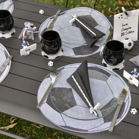 podkladka na stol pilka nozna santex 34 x 34 cm 6 szt