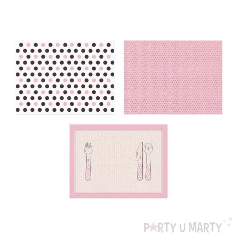 podkladka na stol sweets partydeco 40x30 cm 6 szt