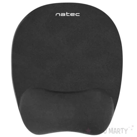 podkladka pod mysz zelowa ergonomiczna czarna natec