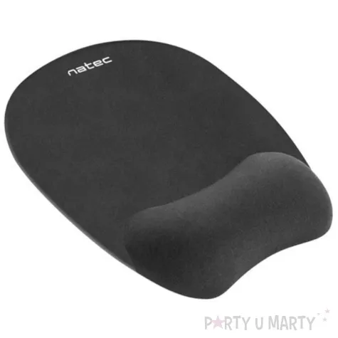 podkladka pod mysz zelowa ergonomiczna czarna natec