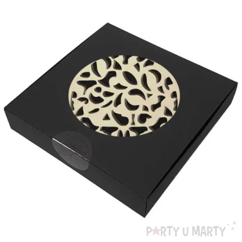 podkladki drewniane azur ornamenty 6 szt