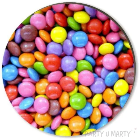 podkladki drewniane cukierki kamyki 6 szt