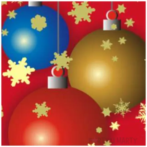 podkladki drewniane gwiazdkowe bombki 6 szt