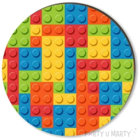 podkladki drewniane klocki 6 szt