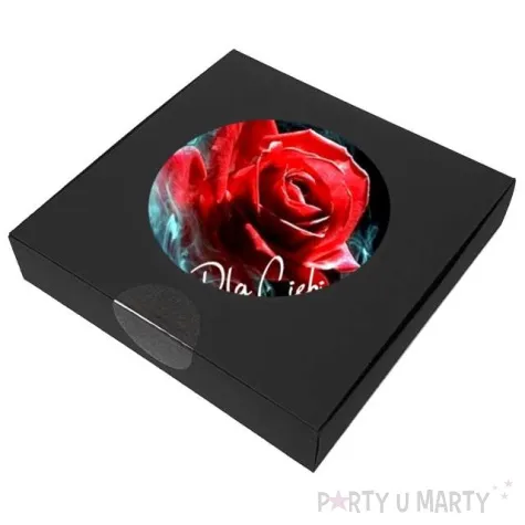 podkladki drewniane roza dla ciebie 6 szt