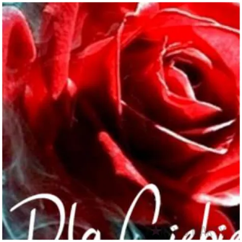 podkladki drewniane roza dla ciebie 6 szt