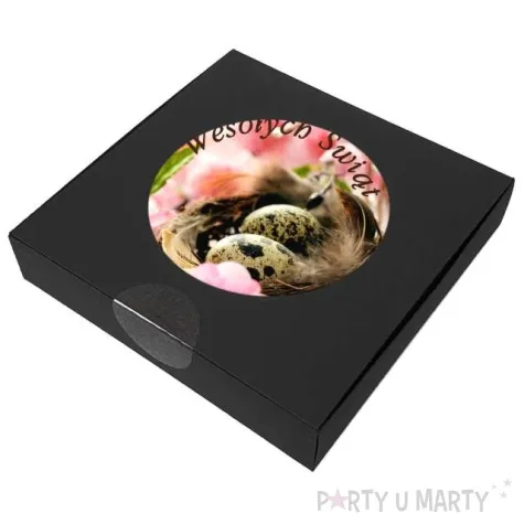 podkladki drewniane wielkanoc jajka przepiorcze 6 szt