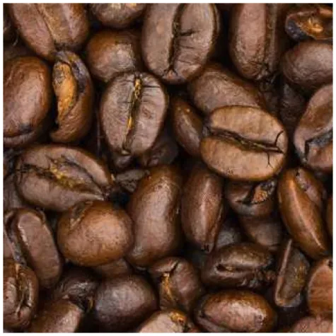 podkladki drewniane ziarna kawy 6 szt