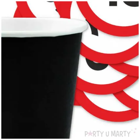 podkladki papierowe 18 urodziny traffic birthday 9 5 cm 12 szt