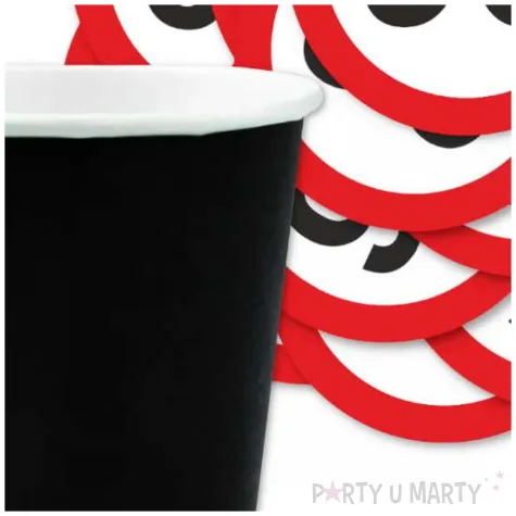 podkladki papierowe 90 urodziny traffic birthday 9 5 cm 12 szt