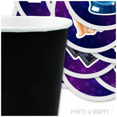 podkladki papierowe andrzejki wrozbita maciej 9 5 cm 12 szt