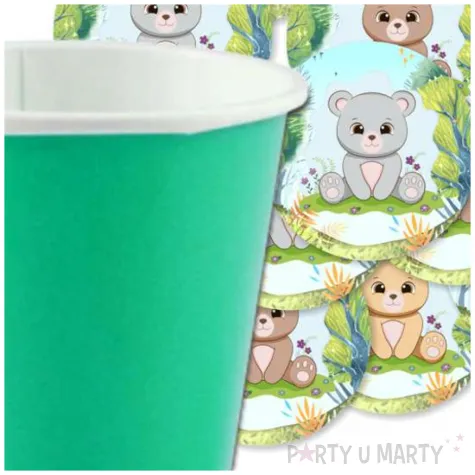 podkladki papierowe mis i pastelki 9 5 cm 12 szt