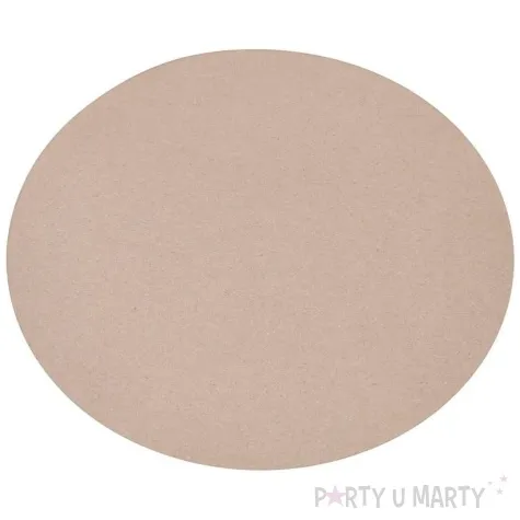 podkladki pod talerz eko bezowy 28cm 6 szt