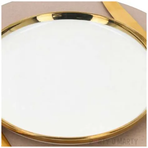 podkladki pod talerz eko bezowy dekolo 28cm 6 szt