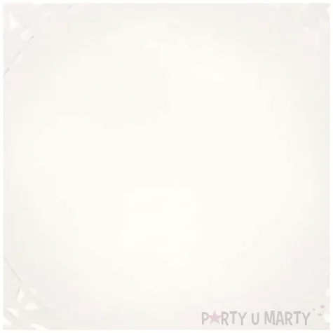 podkladki pod talerze dekoracje na stol na komunie chrzest urodziny biale 35 5 cm 50 szt