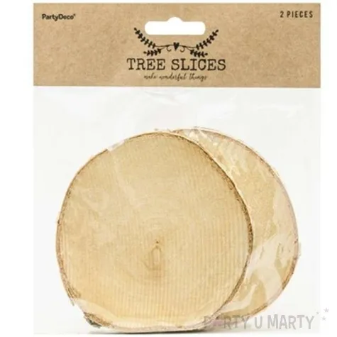 podstawki drewniane partydeco 2 szt