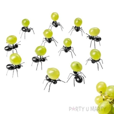 podstawki na przekaski imprezowe mrowki gadgetmaster 12 szt