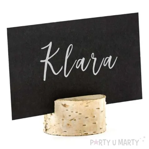 podstawki pod wizytowki classic naturalne partydeco 10szt