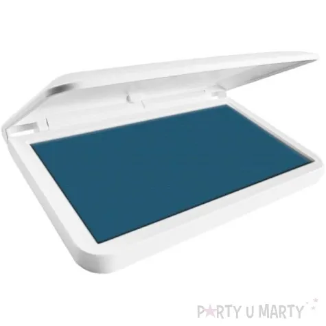 poduszka do stempli make 1 pudelko nasaczona niebieska ciemna tusz wodny colop 90 x 50 mm