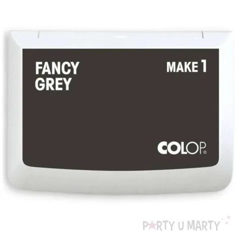 poduszka do stempli make 1 pudelko nasaczona szara tusz wodny colop 90 x 50 mm