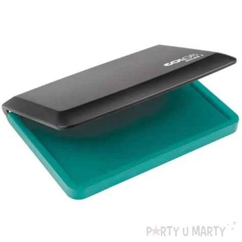 poduszka do stempli micro 2 pudelko nasaczona zielony tusz wodny colop 110 x 70 mm