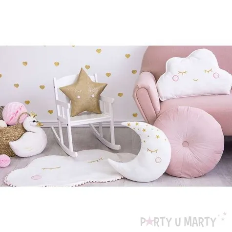 poduszka ksiezyc gwiazdki partydeco 39 x 40 cm