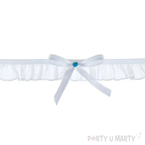 podwiazka szyfonowa biala 1 szt