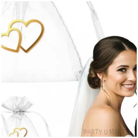 podziekowania na komunie splecione serca 7 5 x 10 cm 5 szt