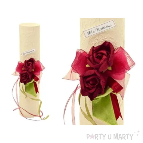 podziekowanie dla rodzicow ozdobna tuba 1szt