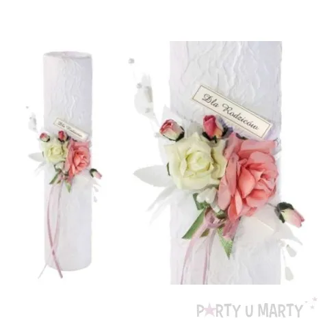 podziekowanie dla rodzicow ozdobna tuba 1szt