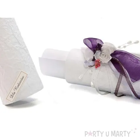 podziekowanie dla rodzicow ozdobna tuba 1szt