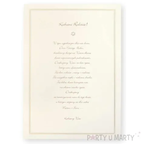 podziekowanie dla rodzicow ozdobne pudelko 1szt