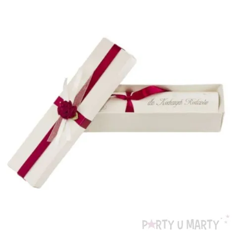 podziekowanie dla rodzicow ozdobne pudelko 1szt