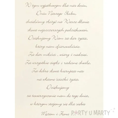 podziekowanie dla rodzicow ozdobne pudelko 1szt