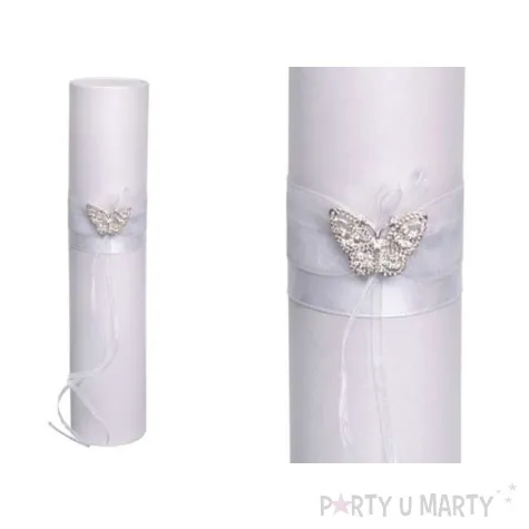 podziekowanie dla swiadka ozdobna tuba 1szt