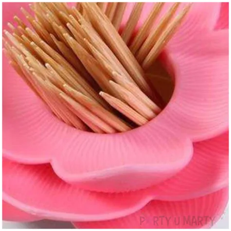 pojemnik na paleczki kwiat lotosu rozowy gadgetmaster