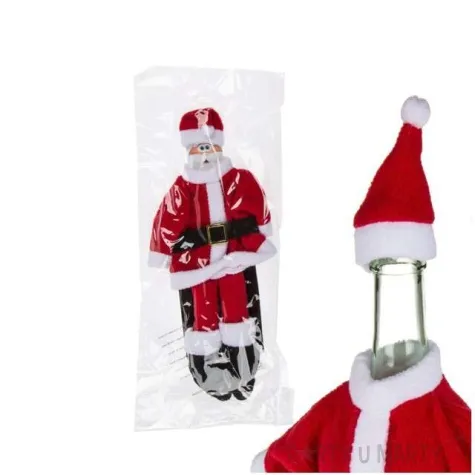 pokrowiec na butelke swiety mikolaj ootb