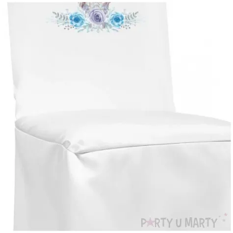 pokrowiec na krzeslo komunia swieta chlopiec w albie