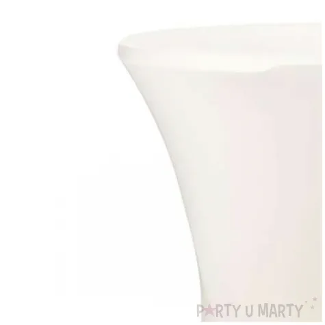 pokrowiec na stol koktajlowy cappucino partydeco 110 x 80 cm