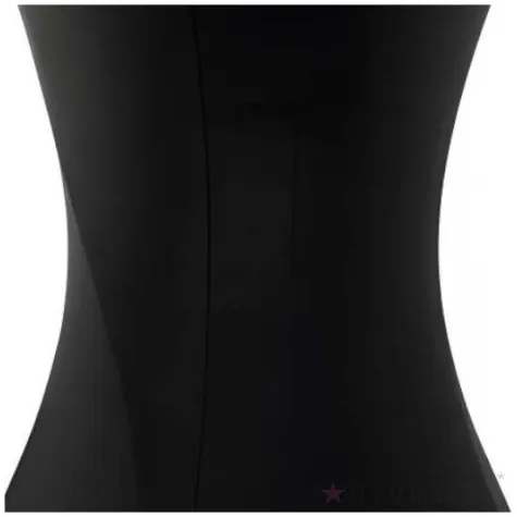 pokrowiec na stol koktajlowy czarny partydeco 110 x 80 cm