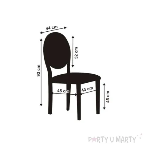 pokrowiec z grubej matowej satyny bialy 1szt